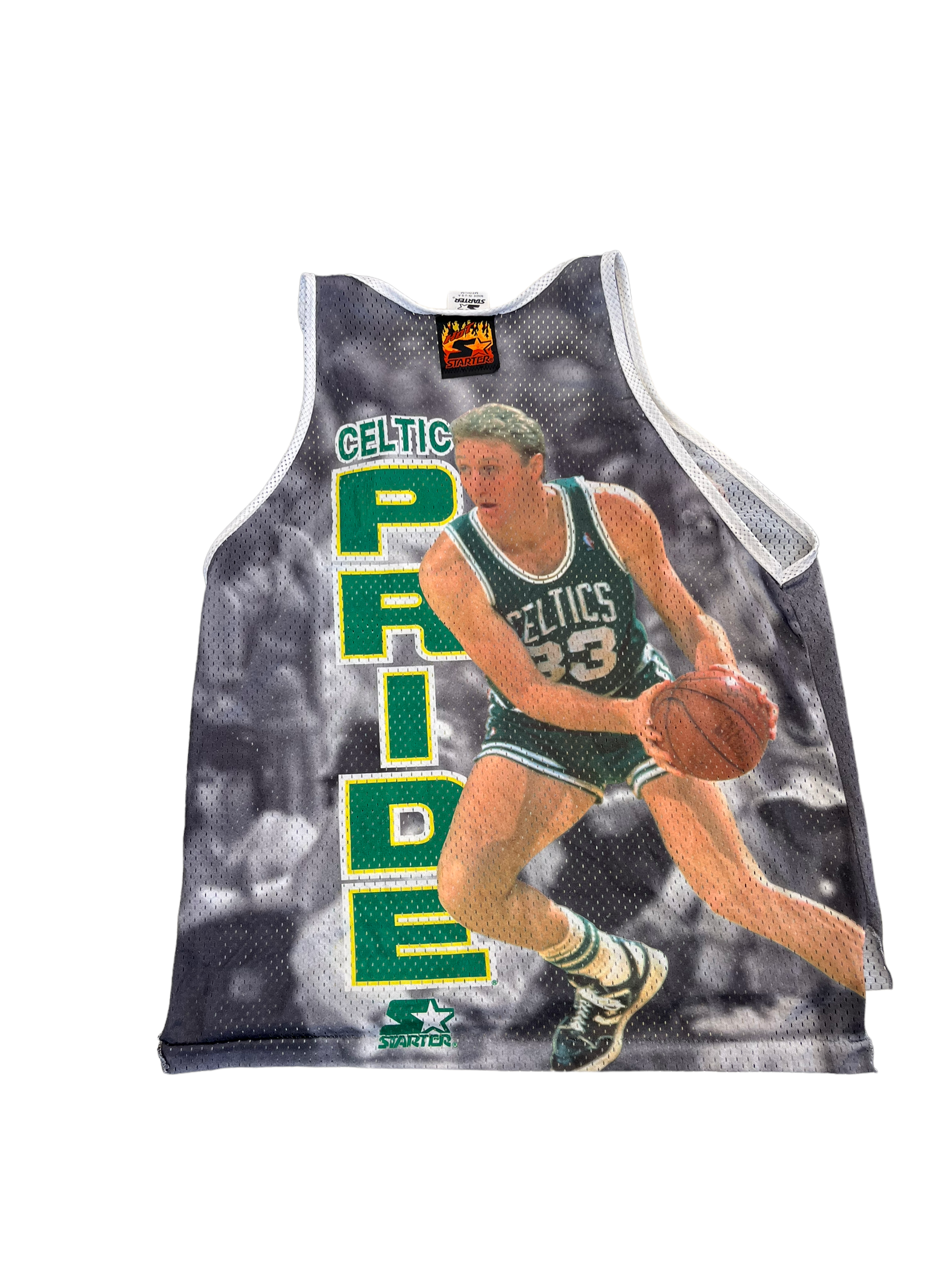 M Vintage Boston Celtics Larry Bird AOP Jersey The Closet