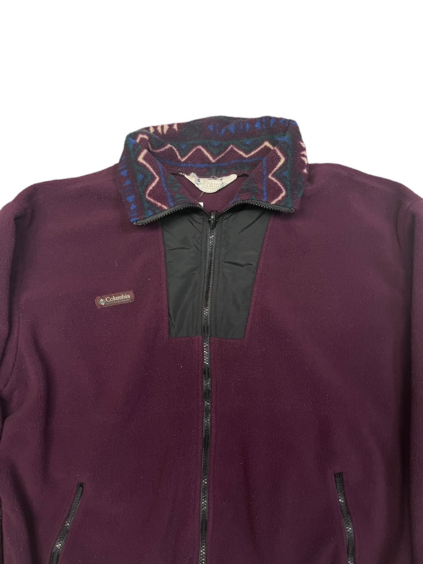 (M) Vintage Columbia Fleece Full Zip Jacket